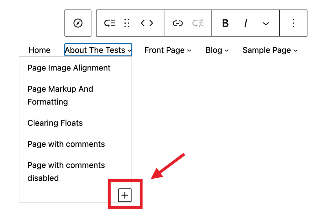 Add submenu item to an existing submenu.